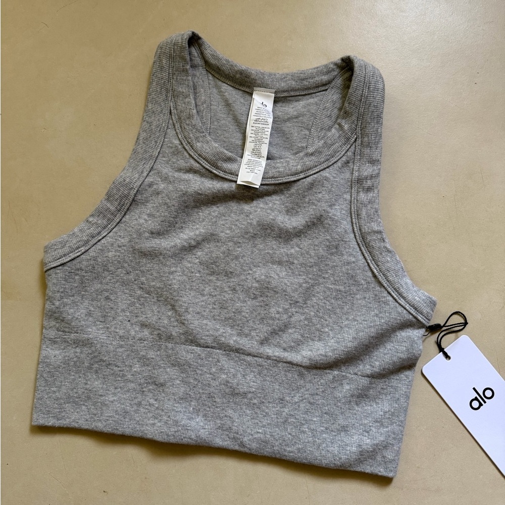 ALO Yoga seamless delight high neck bra